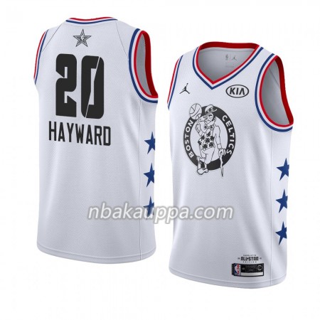 Boston Celtics Gordon Hayward 20 2019 Kaikki tähti Jordan Brand Valkoinen Pelipaidat Swingman - Miesten